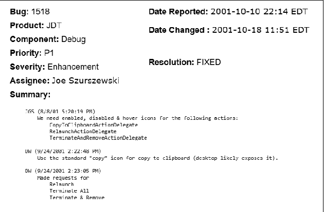 Figure 1 for Mining Software Repositories for Expert Recommendation