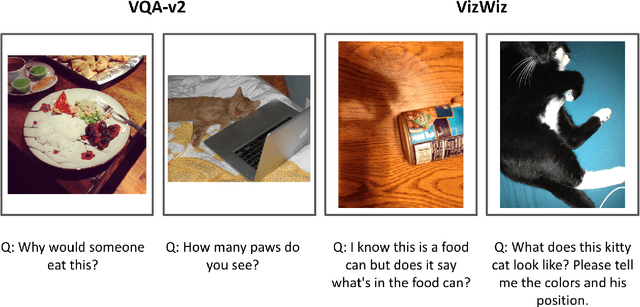 Figure 1 for What's Different between Visual Question Answering for Machine "Understanding" Versus for Accessibility?