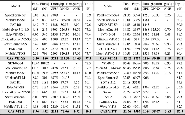 Figure 2 for CAS-ViT: Convolutional Additive Self-attention Vision Transformers for Efficient Mobile Applications