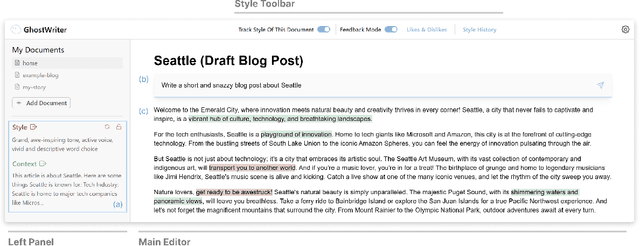 Figure 1 for GhostWriter: Augmenting Collaborative Human-AI Writing Experiences Through Personalization and Agency