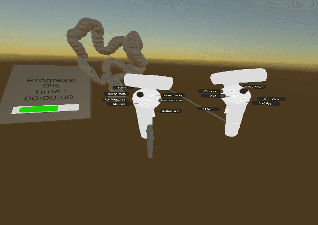 Figure 2 for Immersive Virtual Colonoscopy Viewer for Colorectal Diagnosis