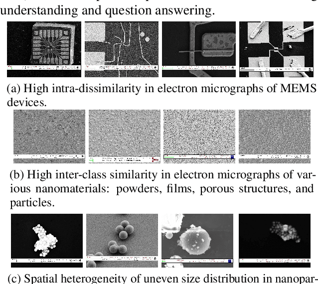 Figure 1 for Foundational Model for Electron Micrograph Analysis: Instruction-Tuning Small-Scale Language-and-Vision Assistant for Enterprise Adoption