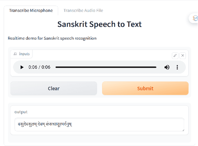 Figure 2 for Automatic Speech Recognition for Sanskrit with Transfer Learning