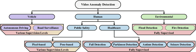 Figure 1 for A Survey on Video Anomaly Detection via Deep Learning: Human, Vehicle, and Environment