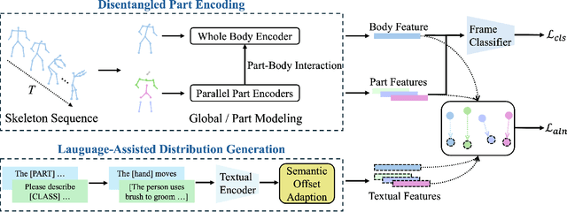 Figure 2 for Language-Assisted Human Part Motion Learning for Skeleton-Based Temporal Action Segmentation