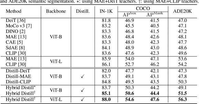 Figure 2 for Hybrid Distillation: Connecting Masked Autoencoders with Contrastive Learners