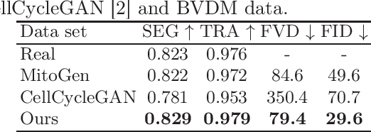 Figure 2 for Annotated Biomedical Video Generation using Denoising Diffusion Probabilistic Models and Flow Fields