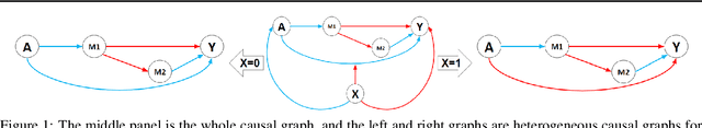 Figure 1 for On Heterogeneous Treatment Effects in Heterogeneous Causal Graphs