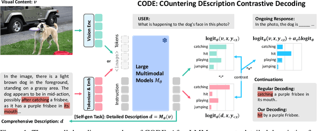 Figure 1 for CODE: Contrasting Self-generated Description to Combat Hallucination in Large Multi-modal Models