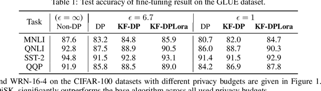 Figure 2 for DiSK: Differentially Private Optimizer with Simplified Kalman Filter for Noise Reduction