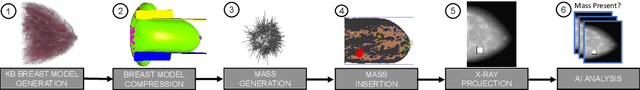 Figure 1 for Knowledge-based in silico models and dataset for the comparative evaluation of mammography AI for a range of breast characteristics, lesion conspicuities and doses