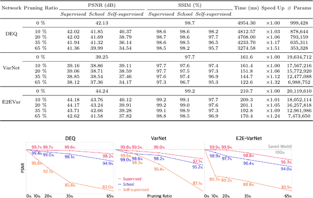 Figure 2 for A Structured Pruning Algorithm for Model-based Deep Learning