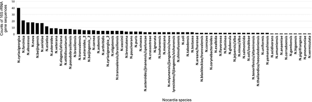 Figure 1 for Defining Reference Sequences for Nocardia Species by Similarity and Clustering Analyses of 16S rRNA Gene Sequence Data