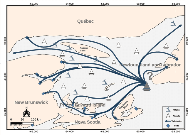 Figure 1 for Building a Safer Maritime Environment Through Multi-Path Long-Term Vessel Trajectory Forecasting