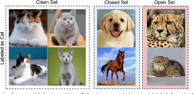 Figure 1 for Open set label noise learning with robust sample selection and margin-guided module