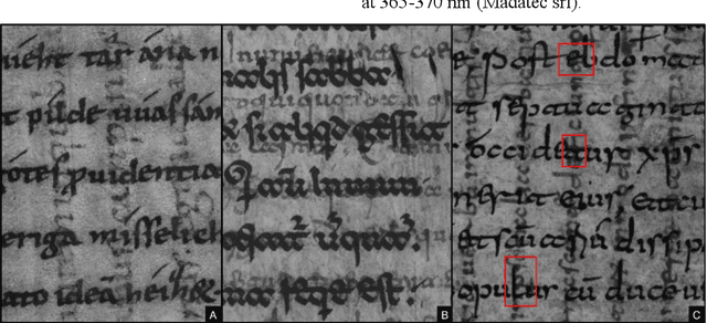 Figure 1 for A deep learning experiment for semantic segmentation of overlapping characters in palimpsests