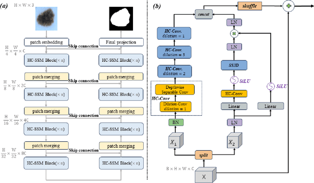 Figure 3 for HC-Mamba: Vision MAMBA with Hybrid Convolutional Techniques for Medical Image Segmentation