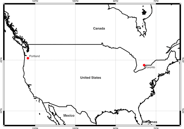 Figure 1 for Distortions in Judged Spatial Relations in Large Language Models: The Dawn of Natural Language Geographic Data?