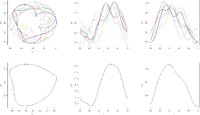 Figure 3 for A functional approach for curve alignment and shape analysis