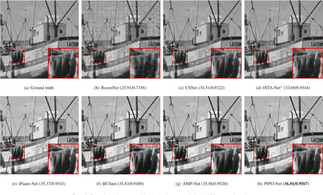 Figure 4 for PIPO-Net: A Penalty-based Independent Parameters Optimization Deep Unfolding Network