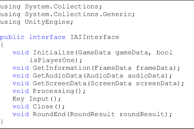 Figure 1 for Enhanced DareFightingICE Competitions: Sound Design and AI Competitions