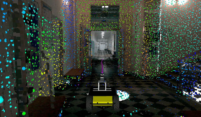 Figure 1 for Self-Supervised Depth Correction of Lidar Measurements from Map Consistency Loss