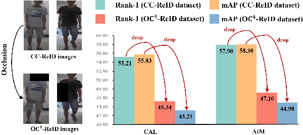 Figure 1 for Occluded Cloth-Changing Person Re-Identification