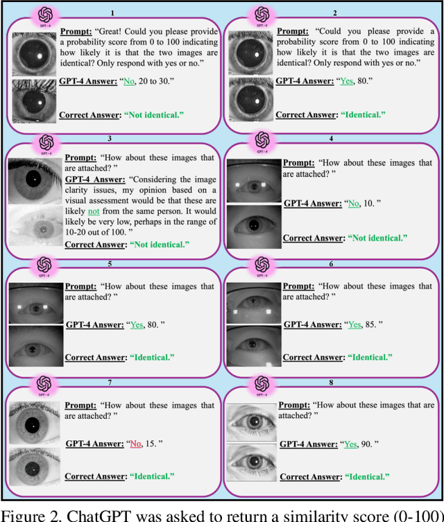 Figure 3 for ChatGPT Meets Iris Biometrics