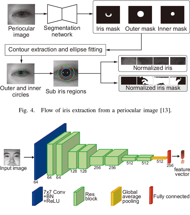 Figure 4 for Multibiometrics Using a Single Face Image