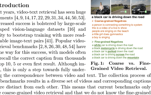 Figure 1 for Beyond Coarse-Grained Matching in Video-Text Retrieval