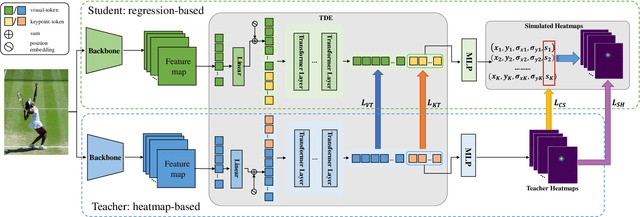 Figure 3 for DistilPose: Tokenized Pose Regression with Heatmap Distillation