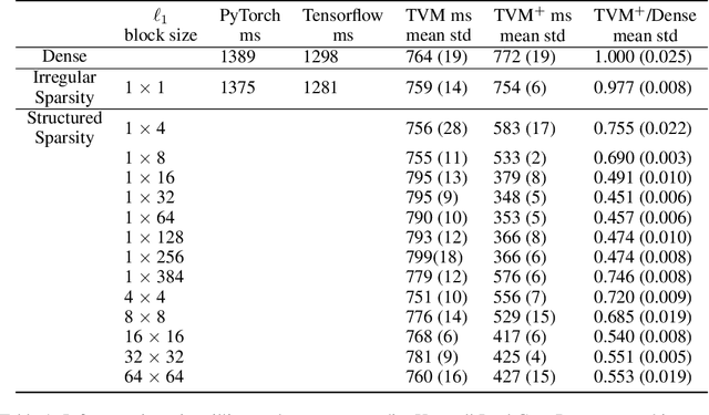 Figure 2 for Algorithm to Compilation Co-design: An Integrated View of Neural Network Sparsity