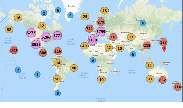 Figure 3 for Analyzing Worldwide Social Distancing through Large-Scale Computer Vision