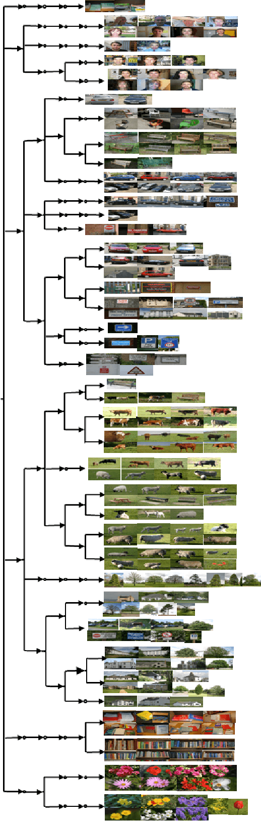 Figure 3 for Nested Dictionary Learning for Hierarchical Organization of Imagery and Text