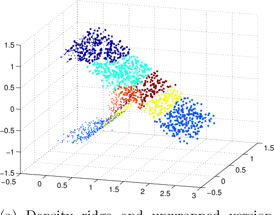 Figure 4 for Manifold unwrapping using density ridges