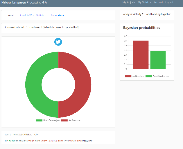 Figure 4 for Natural Language Processing 4 All : A New Online Platform for Teaching and Learning NLP Concepts
