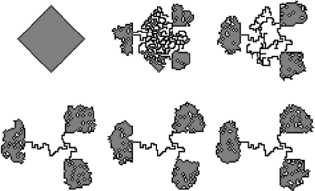 Figure 2 for The Power of Many: A Physarum Swarm Steiner Tree Algorithm