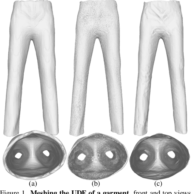 Figure 1 for MeshUDF: Fast and Differentiable Meshing of Unsigned Distance Field Networks