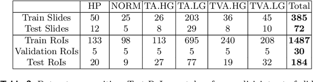 Figure 3 for Dysplasia grading of colorectal polyps through CNN analysis of WSI