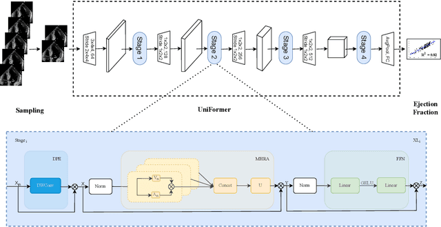 Figure 1 for EchoCoTr: Estimation of the Left Ventricular Ejection Fraction from Spatiotemporal Echocardiography