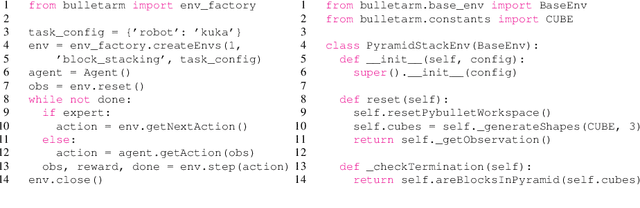 Figure 1 for BulletArm: An Open-Source Robotic Manipulation Benchmark and Learning Framework