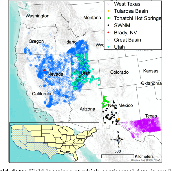 Figure 1 for GeoThermalCloud: Machine Learning for Geothermal Resource Exploration