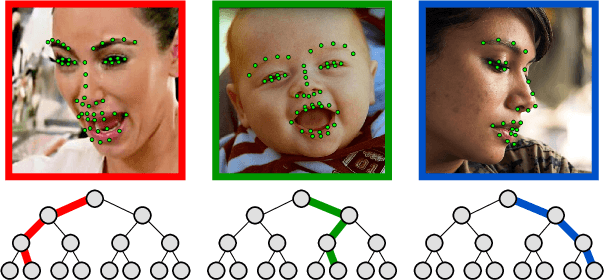 Figure 1 for Efficient Branching Cascaded Regression for Face Alignment under Significant Head Rotation