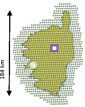 Figure 1 for Numerical weather prediction or stochastic modeling: an objective criterion of choice for the global radiation forecasting