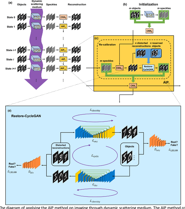 Figure 1 for Adaptive Inverse Mapping: A Model-free Semi-supervised Learning Approach towards Robust Imaging through Dynamic Scattering Media