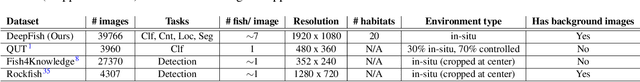 Figure 4 for A Realistic Fish-Habitat Dataset to Evaluate Algorithms for Underwater Visual Analysis