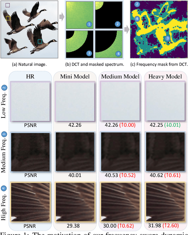 Figure 1 for Learning Frequency-aware Dynamic Network for Efficient Super-Resolution