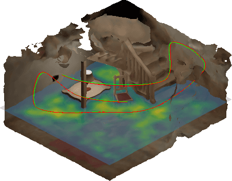 Figure 1 for SDF-based RGB-D Camera Tracking in Neural Scene Representations