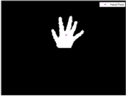 Figure 3 for Tracking of Fingertips and Centres of Palm using KINECT