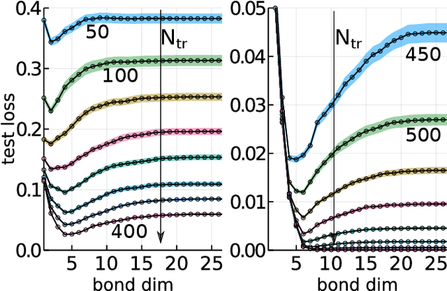 Figure 2 for Generalization and Overfitting in Matrix Product State Machine Learning Architectures